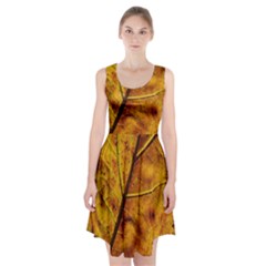 Leaf Leaf Veins Fall Racerback Midi Dress by artworkshop