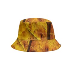 Leaf Leaf Veins Fall Bucket Hat (kids) by artworkshop