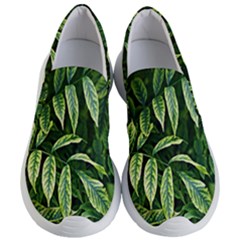 Leaves Foliage Twig Bush Plant Women s Lightweight Slip Ons