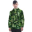 Leaves Foliage Twig Bush Plant Men s Front Pocket Pullover Windbreaker View1