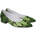 Leaves Foliage Twig Bush Plant Women s Low Heels View3