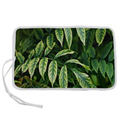 Leaves Foliage Twig Bush Plant Pen Storage Case (l) by artworkshop