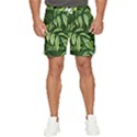 Leaves Foliage Twig Bush Plant Men s Runner Shorts View1