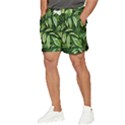 Leaves Foliage Twig Bush Plant Men s Runner Shorts View3