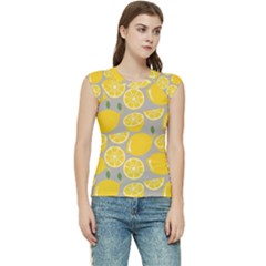 Lemon Wallpaper Women s Raglan Cap Sleeve Tee by artworkshop