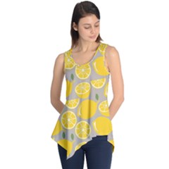 Lemon Wallpaper Sleeveless Tunic by artworkshop