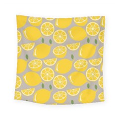 Lemon Wallpaper Square Tapestry (small) by artworkshop