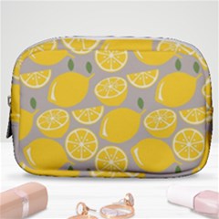 Lemon Wallpaper Make Up Pouch (small) by artworkshop