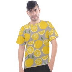 Lemon Wallpaper Men s Sport Top by artworkshop