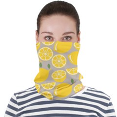 Lemon Wallpaper Face Seamless Bandana (adult) by artworkshop