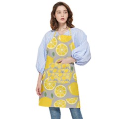 Lemon Wallpaper Pocket Apron by artworkshop