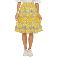 Lemon Wallpaper Classic Short Skirt by artworkshop