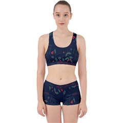 Merry Christmas Holiday Pattern  Work It Out Gym Set