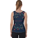 Merry Christmas Holiday Pattern  Velvet Tank Top View2