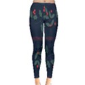 Merry Christmas Holiday Pattern  Inside Out Leggings View1