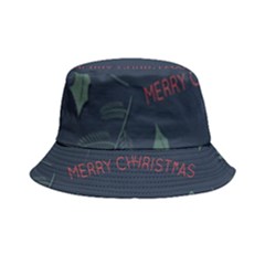 Merry Christmas Holiday Pattern  Bucket Hat by artworkshop