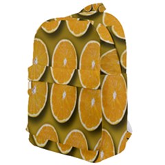 Orange Slices Cross Sections Pattern Classic Backpack by artworkshop