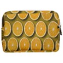 Orange Slices Cross Sections Pattern Make Up Pouch (Medium) View2