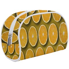 Orange Slices Cross Sections Pattern Make Up Case (large) by artworkshop