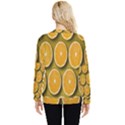 Orange Slices Cross Sections Pattern Hidden Pocket Sweatshirt View2