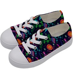 Pattern Nature Design  Kids  Low Top Canvas Sneakers by artworkshop