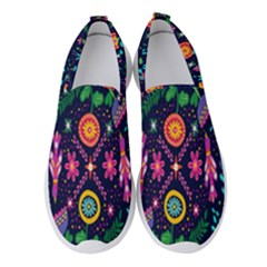 Pattern Nature Design  Women s Slip On Sneakers by artworkshop