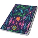 Pattern Nature Design  5.5  x 8.5  Notebook View2