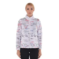 Math Formula Pattern Women s Bomber Jacket