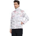 Math Formula Pattern Men s Bomber Jacket View3