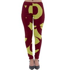 Illustration Art Pattern Design Painting- Lightweight Velour Leggings by Wegoenart