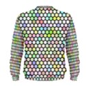 Honeycomb Art Pattern Design Background Men s Sweatshirt View2