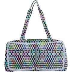 Honeycomb Art Pattern Design Background Multi Function Bag by Wegoenart