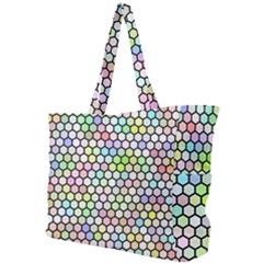 Honeycomb Art Pattern Design Background Simple Shoulder Bag by Wegoenart