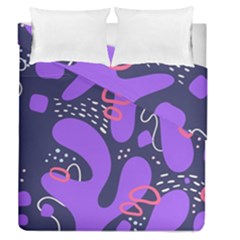 Abstract Background Shape Shapes Duvet Cover Double Side (queen Size) by Wegoenart