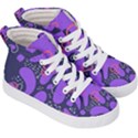 Abstract Background Shape Shapes Kids  Hi-Top Skate Sneakers View3