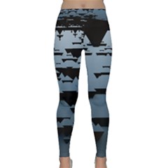 Illustration Background Pattern Modernart Classic Yoga Leggings