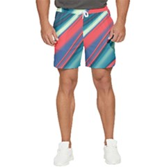 Illustration Background Abstract Pattern Texture Men s Runner Shorts