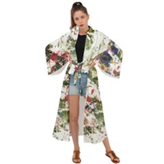 Art Creativity Painting Abstract Maxi Kimono by Wegoenart