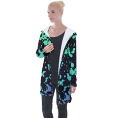 Illustrations Background Abstract Pattern Texture Longline Hooded Cardigan by Wegoenart