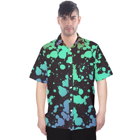 Illustrations Background Abstract Pattern Texture Men s Hawaii Shirt by Wegoenart