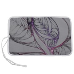 Art Illustration Abstract Background Watercolor Pen Storage Case (m)