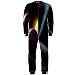 Planets In Space Onepiece Jumpsuit (men)