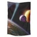 Planets In Space Large Tapestry View1