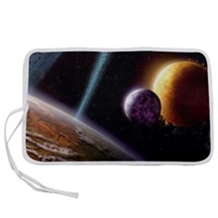 Planets In Space Pen Storage Case (m) by Sapixe