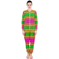 Peace And Love Onepiece Jumpsuit (ladies) by Thespacecampers