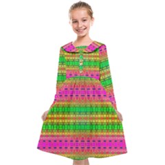 Peace And Love Kids  Midi Sailor Dress by Thespacecampers