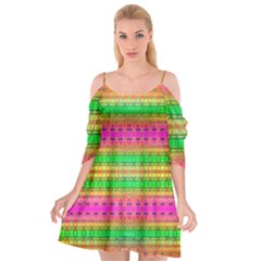 Peace And Love Cutout Spaghetti Strap Chiffon Dress by Thespacecampers