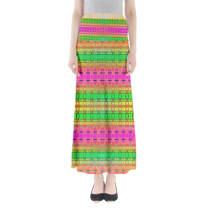 Peace And Love Full Length Maxi Skirt