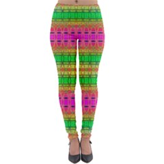 Peace And Love Lightweight Velour Leggings by Thespacecampers