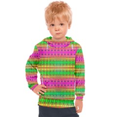 Peace And Love Kids  Hooded Pullover by Thespacecampers